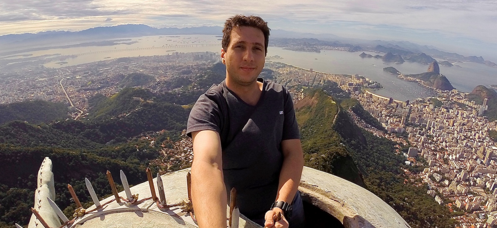 Cover with me on the head of Christ Redeemer